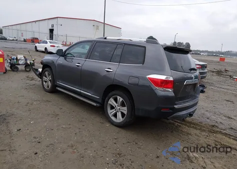 2012 Toyota Highlander Limited V6 z USA, uszkodzony, nr VIN 5TDYK3EH8CS082364